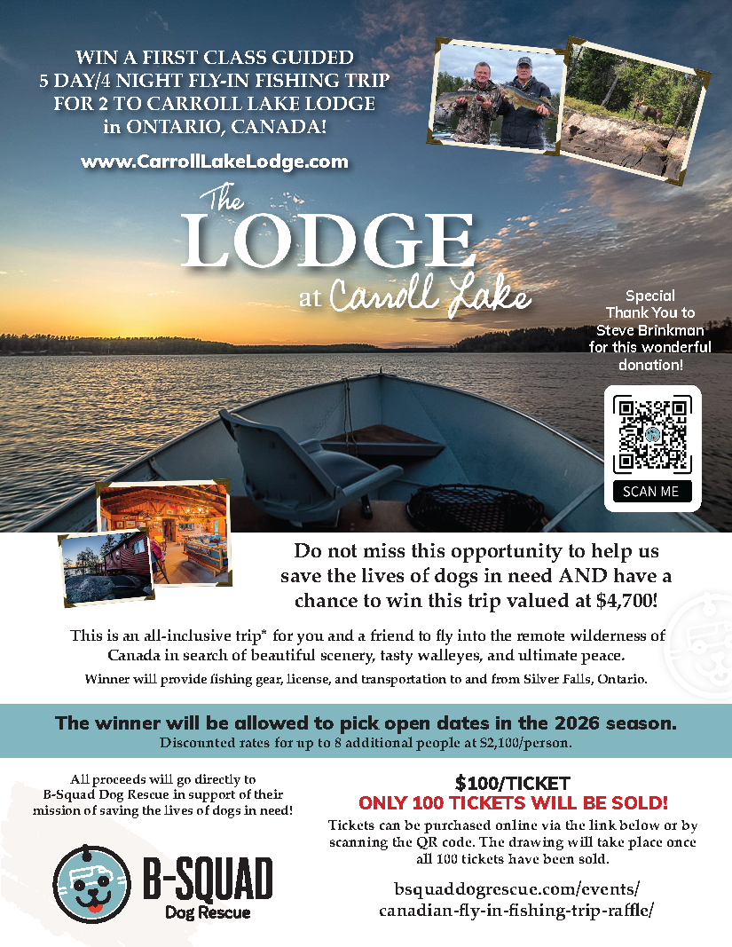 Guided Canadian Fly- In Fishing Trip Raffle! Media